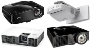 Business projectors are typically used in conference room presentations, interactive advertising, sales, and market analysis.