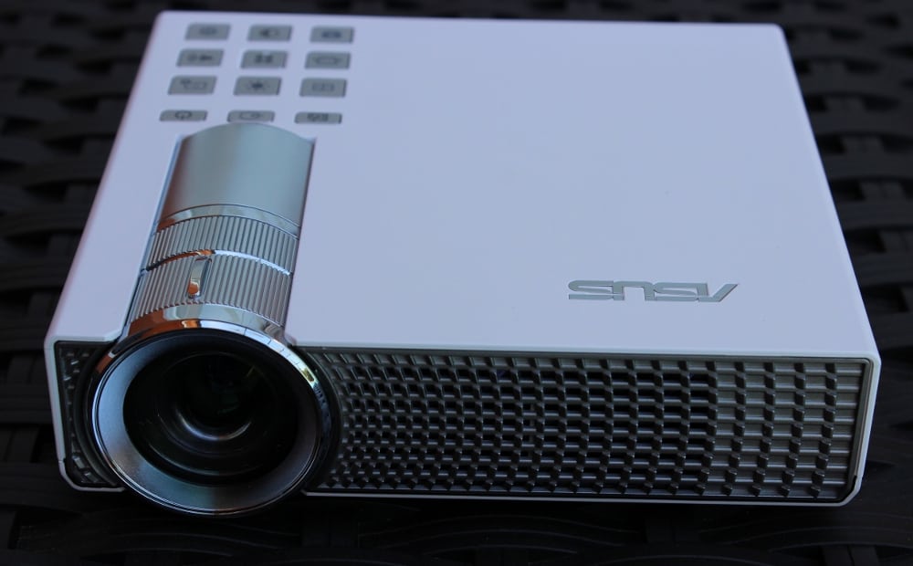Asus P2B Pocket Projector Review Hardware Tour Projector Reviews
