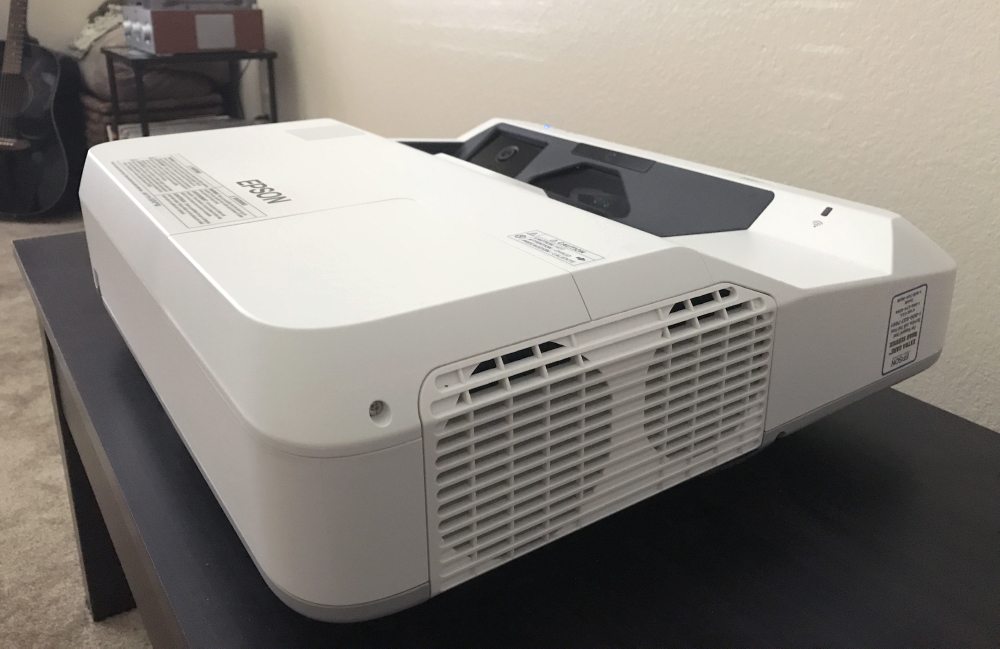 Epson BrightLink 696Ui Projector Review – Hardware 1 - Projector Reviews