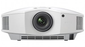 Sony VPL-HW55ES Projector - front view showing lens, front vents
