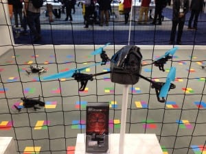 Parrot robocopter drones