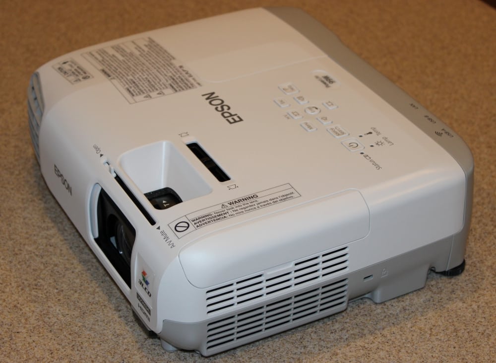 Epson PowerLite 99W 3LCD Projector Review Hardware Tour Projector