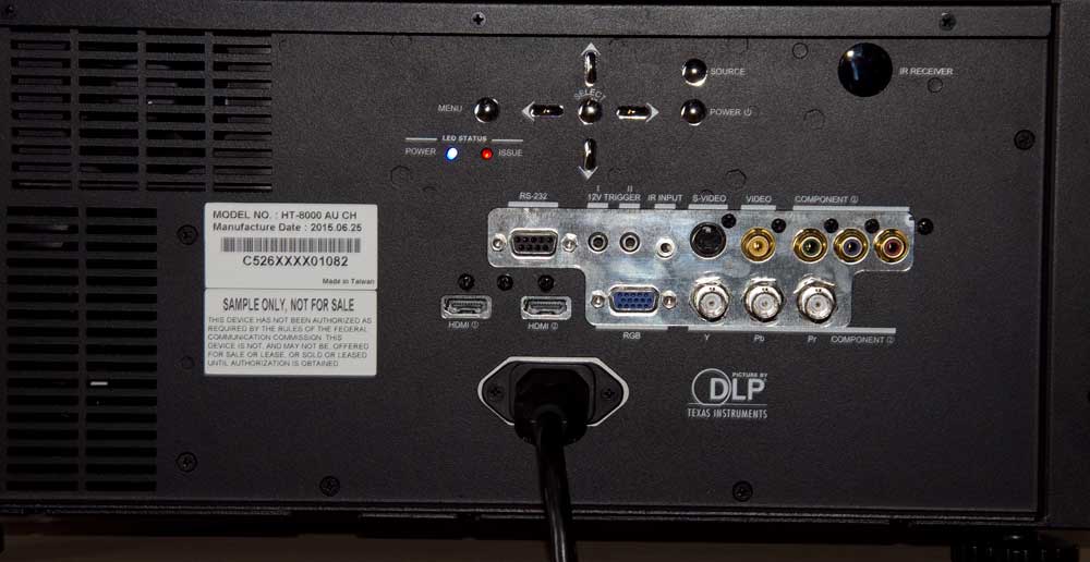 Vititek-H9090_control-panel_input-panel