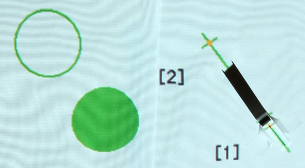 Epson 595Wi-Touch Calibrate step-3