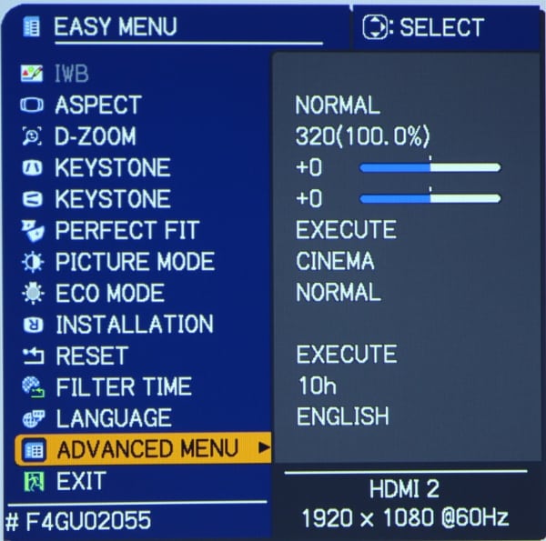 Hitachi CPTW2503 Projector Review Hardware Tour 2 Projector Reviews