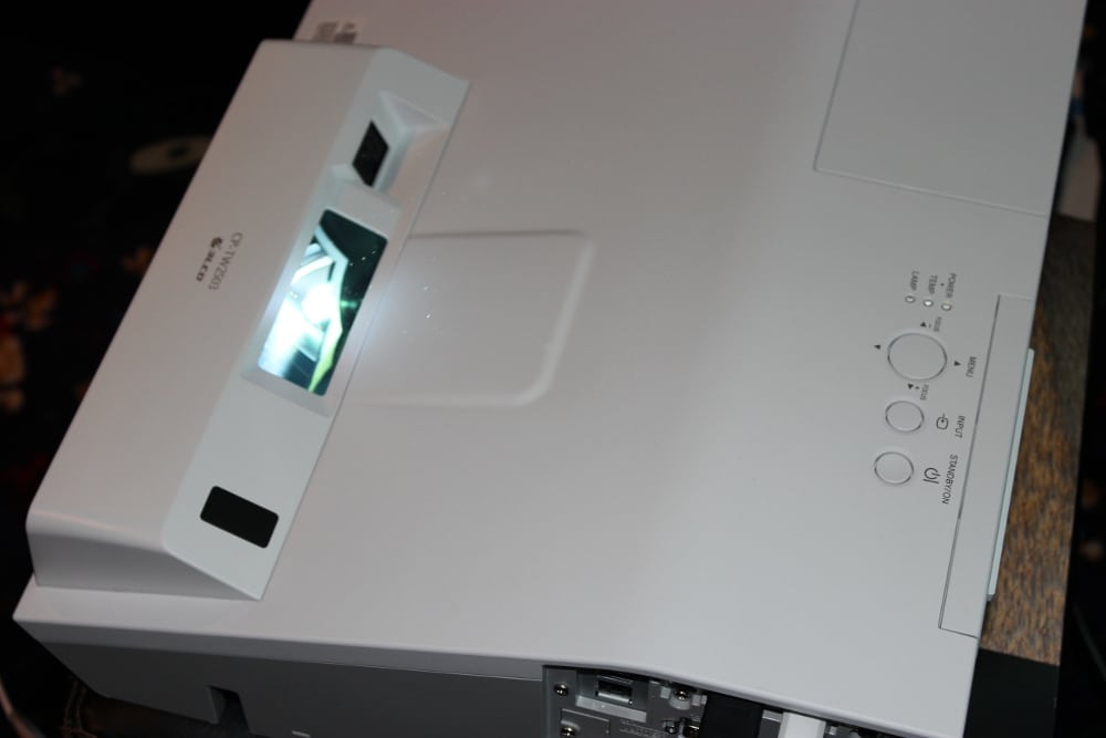 Hitachi cp-tw2503 Turned On