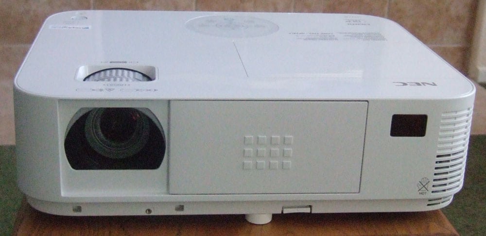Nec M322w Dlp Multimedia Projector Review Projector Reviews