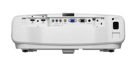 Home Cinema 5025UB rear - inputs