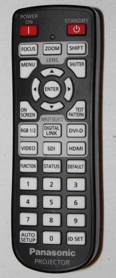 PT-RZ670B Remote