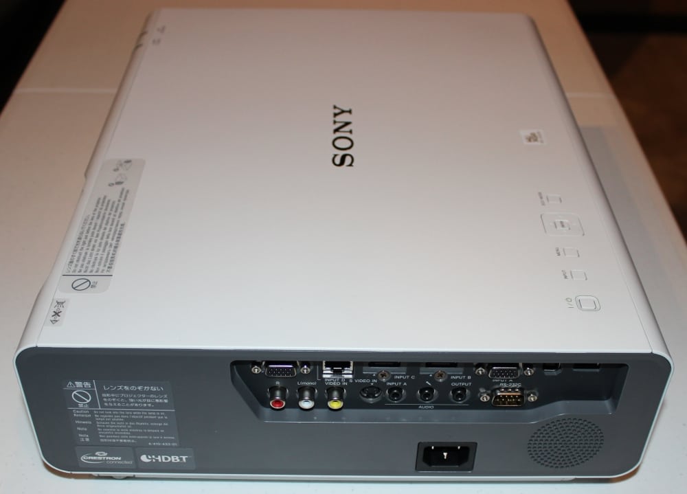 Sony VPL-CH375 Projector Review - Hardware Tour - Projector Reviews