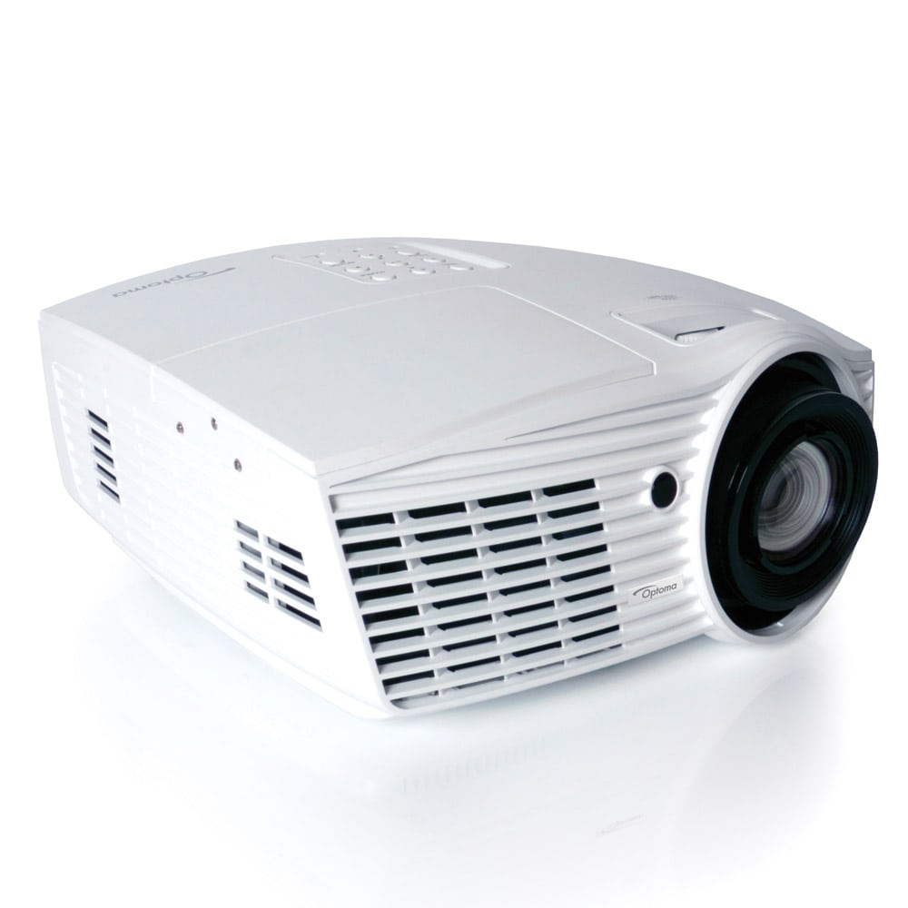 Photo of the front of the Optoma HD50 Projector