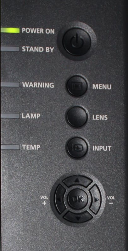 WUX6000 Control Panel