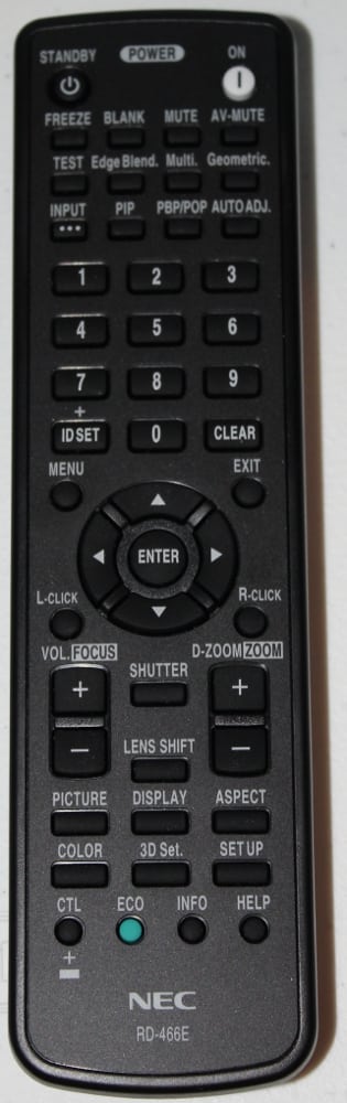 NEC 521U hardware -remote