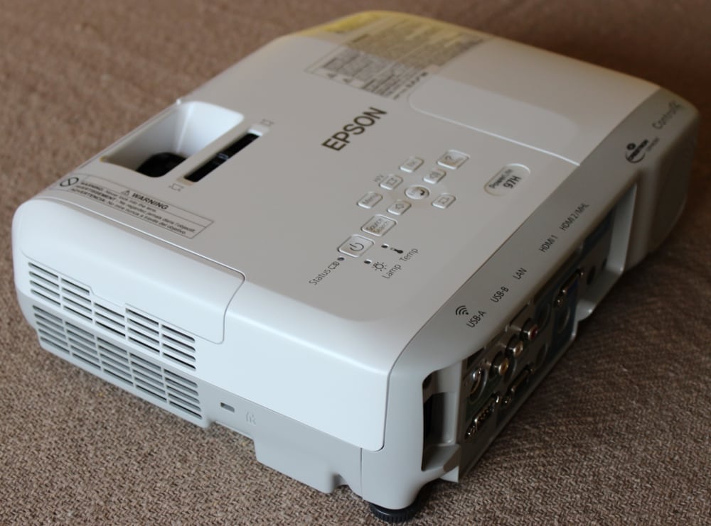 Epson Powerlite 97H Projector Review - Hardware Tour - Projector Reviews