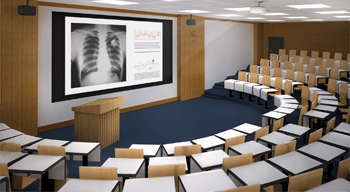 Higher Education classroom image