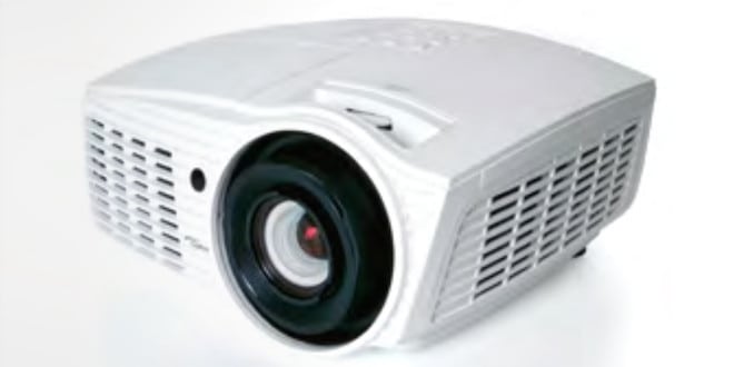 Optoma HD37 Home Entertainment Projector - Angled view