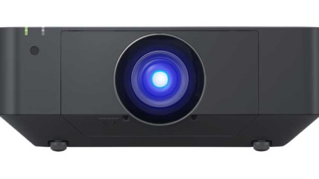 A Sony projector with laser light engine