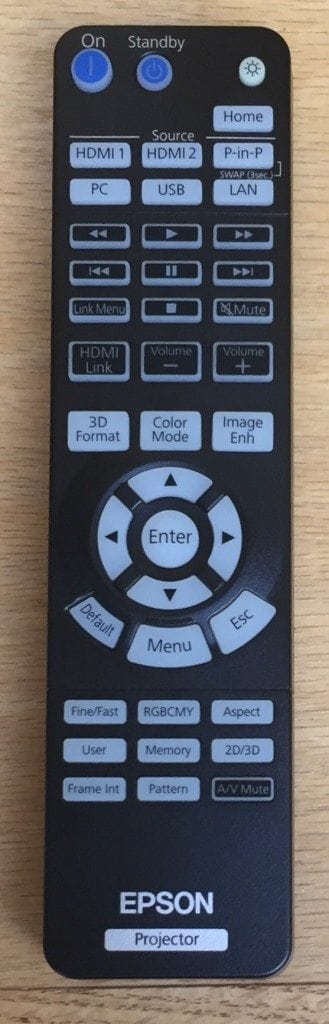 Home-Cinema-3700-remote