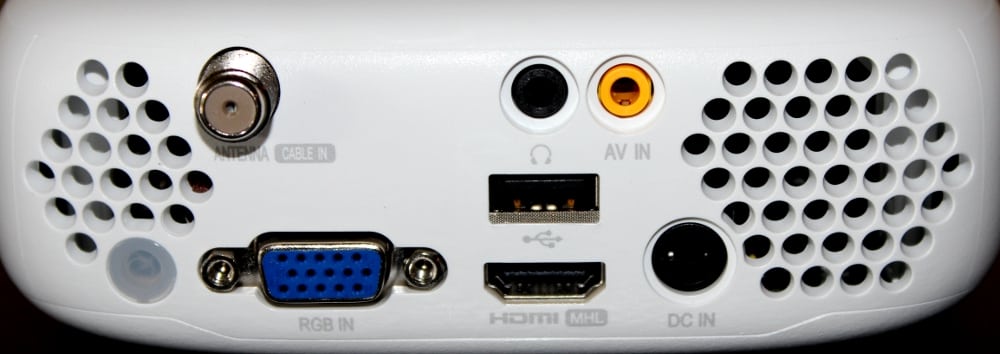 LG PW800 - Connector Panel