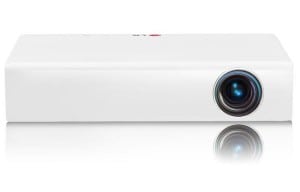 Mini Projectors weigh anywhere from 1.5 lbs. to 4.5 lbs., and are a great solution for on-the-go presentations, and personal media enjoyment.