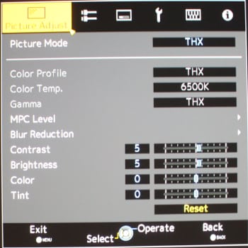 JVC RS600-Calibration-1