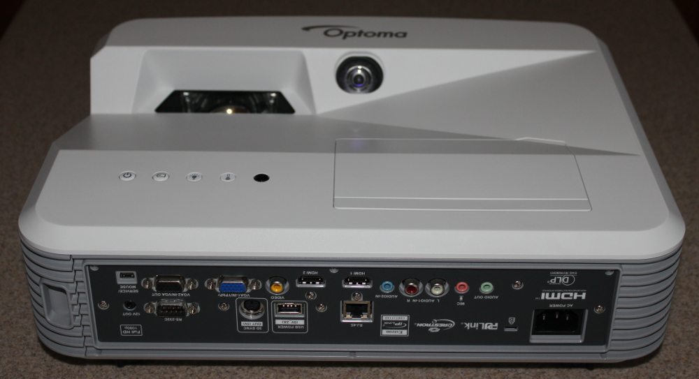 Proyector Optoma EH320UST 4000-LUMEN Full HD Tiro Ultra Corto -  Audiovisuales de Colombia