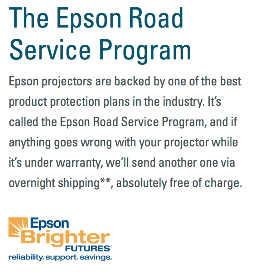 Epson Road Service