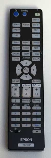 Epson remote control