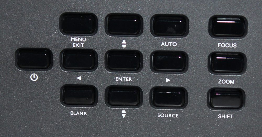 InFocus-IN5148HD-Control Pad