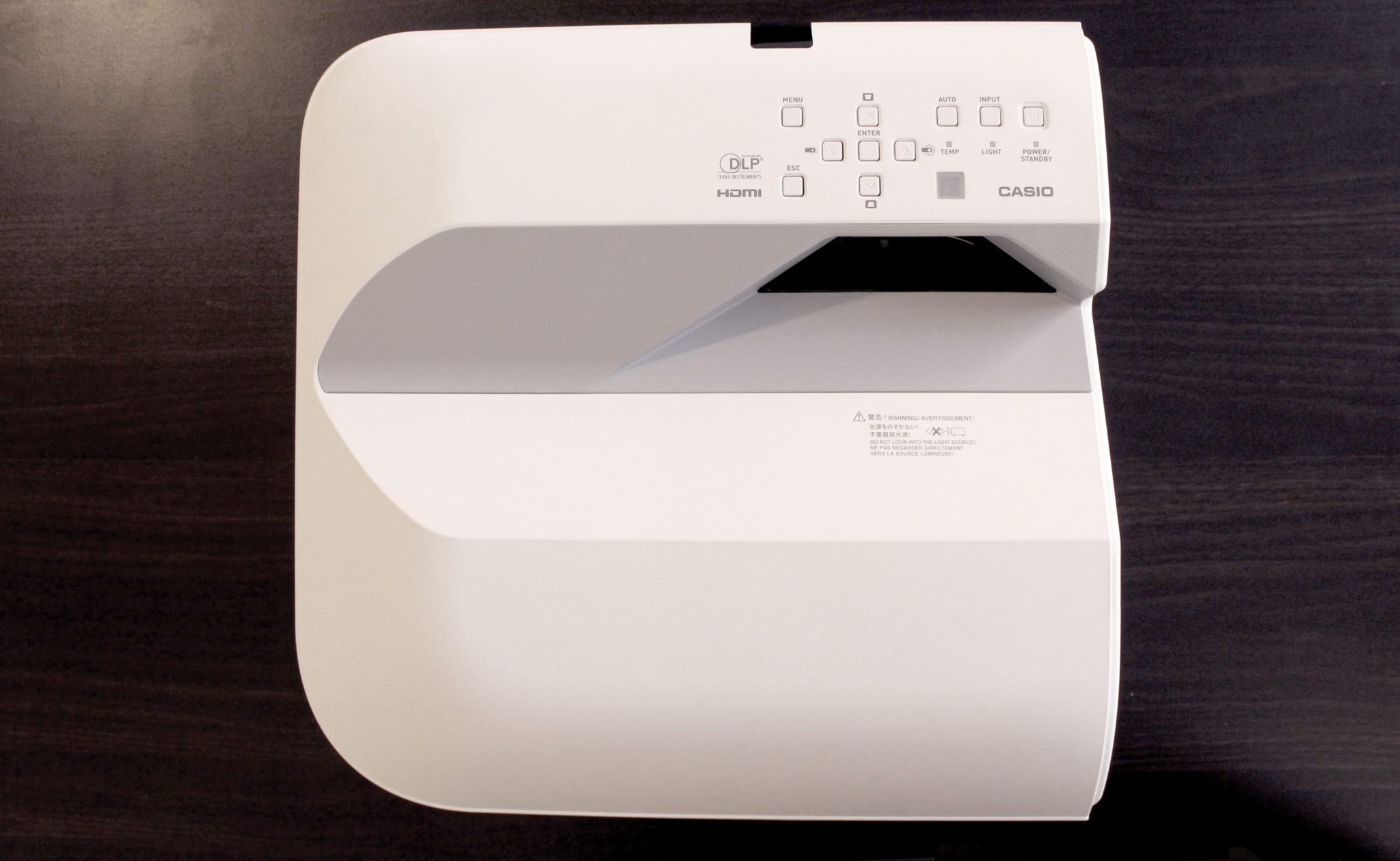 Casio XJUT351WN Projector Review Hardware Tour Projector Reviews