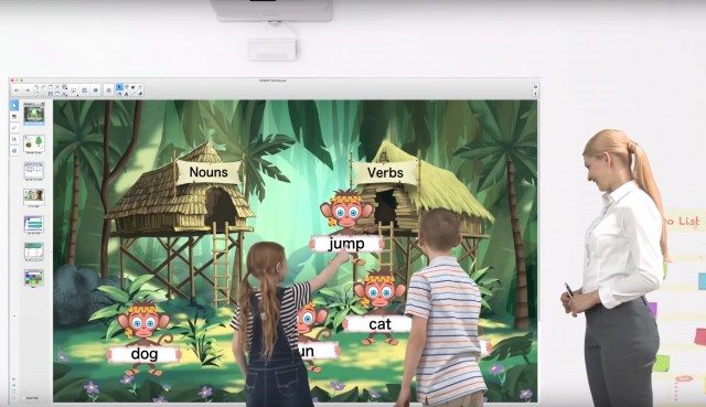 Epson Brightlink 696Ui Interactive Lesson