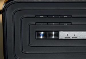 The UHD65 control panel is located on the side