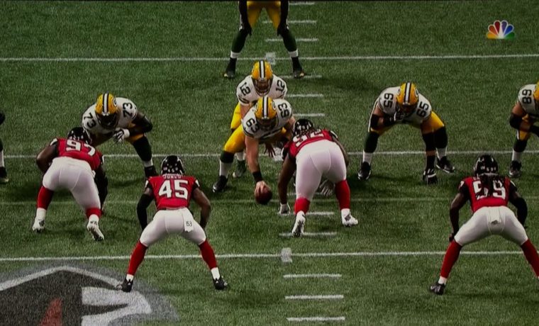 NFL game - Falcons vs Green Bay