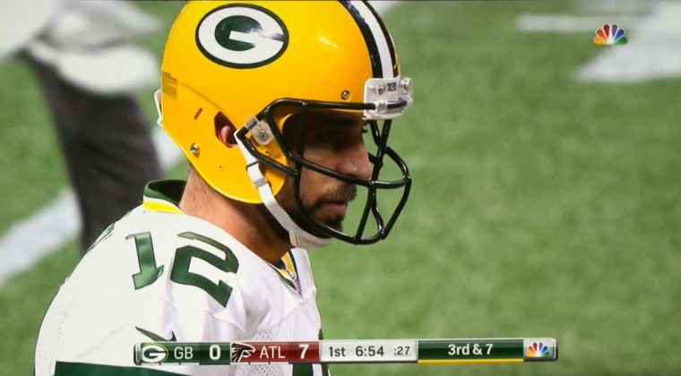 Aaron Rodgers - skin tones