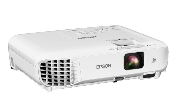 Epson Home Cinema 760HD Front Angled Right