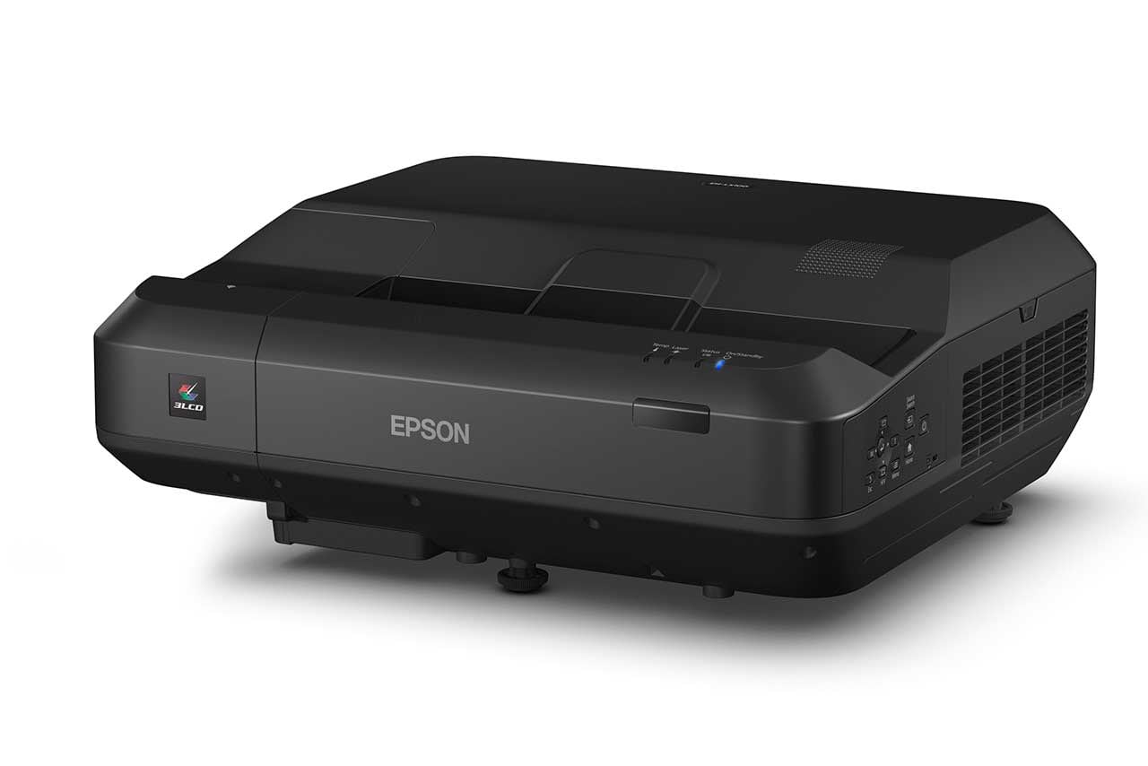 Epson LS100 laser projector!