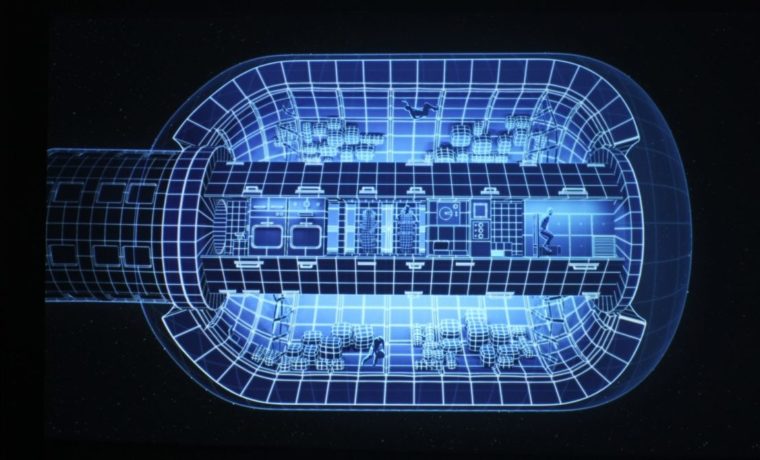 NEC NP-PA653UL 4K Journey to Space Bigelow Rendering