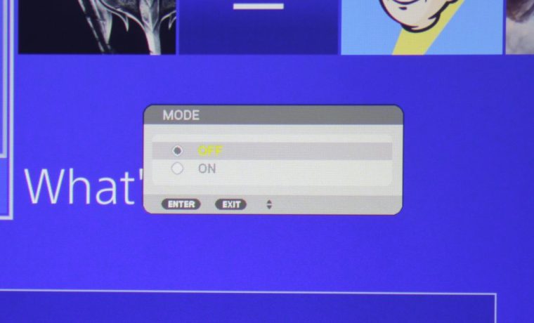 NEC NP-PA653UL Display Menu - Edge Blending Mode