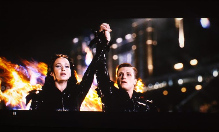 NEC NP-PA653UL Hunger Games Katniss Peeta Tribute Parade