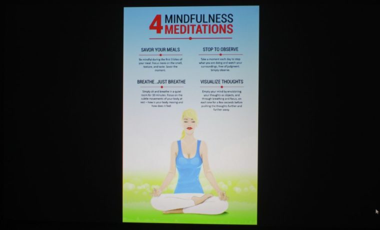 NEC NP-PA653UL Presentation 4 Mindfulness Meditations