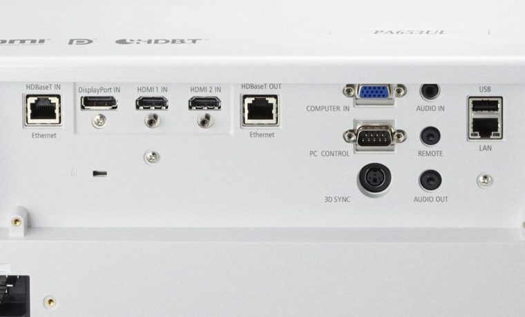 NEC NP-PA653UL Inputs and Connectors