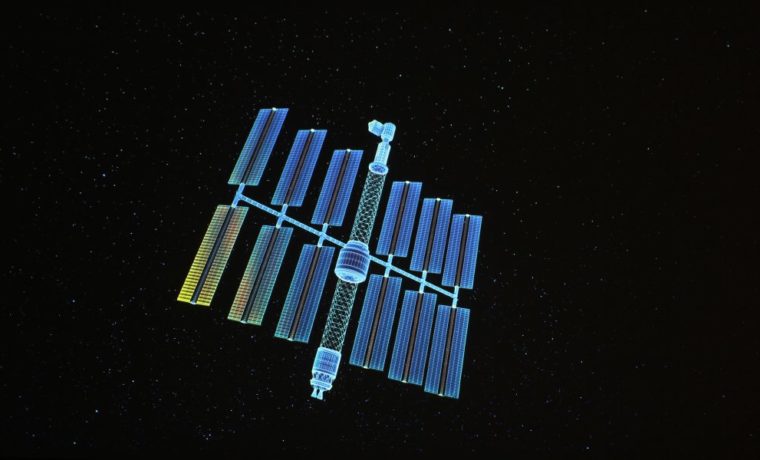 Casio XJ-L8300HN 4K Journey to Space Satelite Rendering