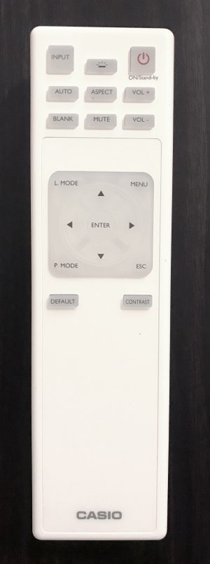 Casio XJ-L8300HN Remote Control