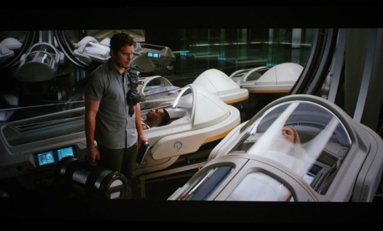 Elite Screens CineGrey 3D 4K Passengers Sleep Chamber