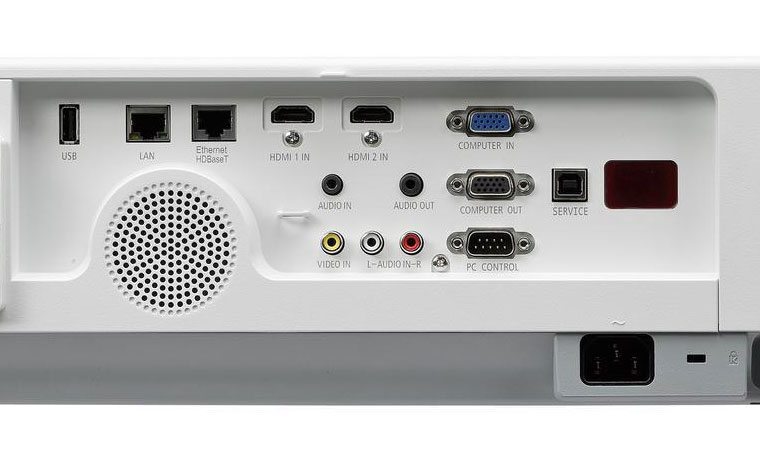 NEC NP-P474U Inputs and Connectors