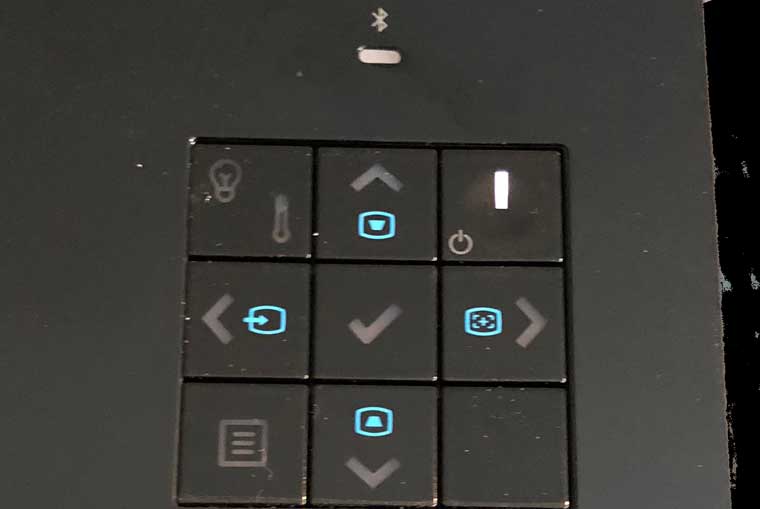 S718QL control panel