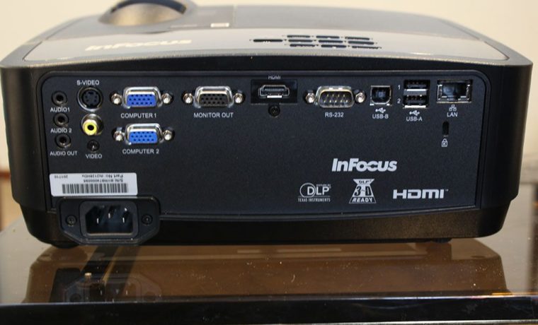 InFocus_IN2128_Hardware_Input_Panel