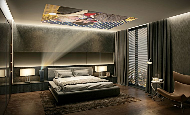The LG HU80KA is a versatile projector with great placement flexibility!