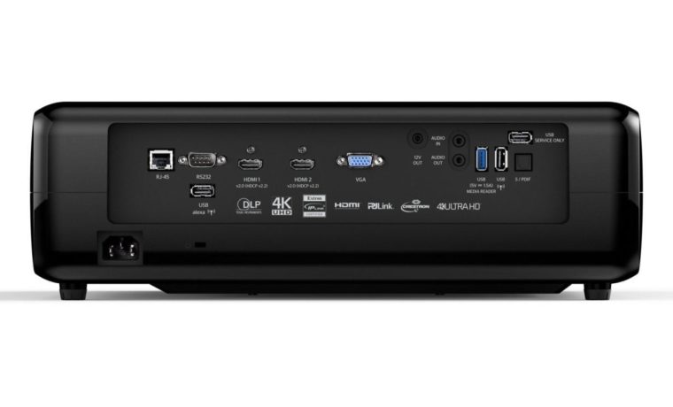 UHD51A back panel inputs