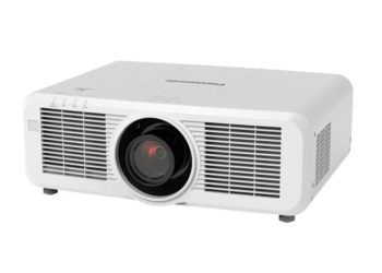 Panasonic PT-MZ670U Projector Front Angle Product Shot